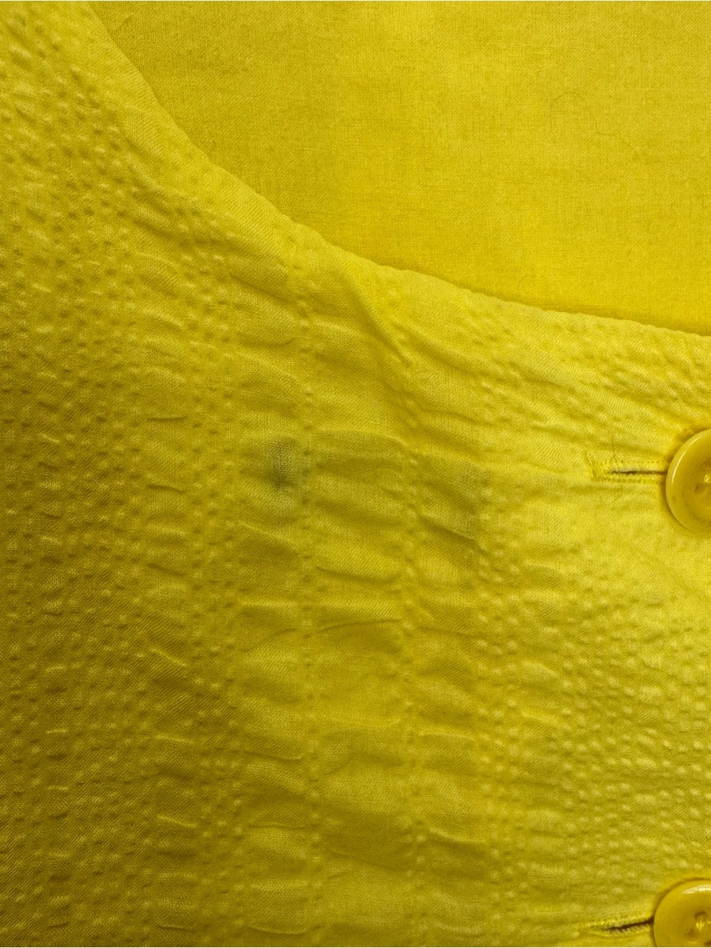J Crew Sleeveless Yellow Cotton Sleeveless Fit and Flare Dress Size 6 - Picture 7 of 10